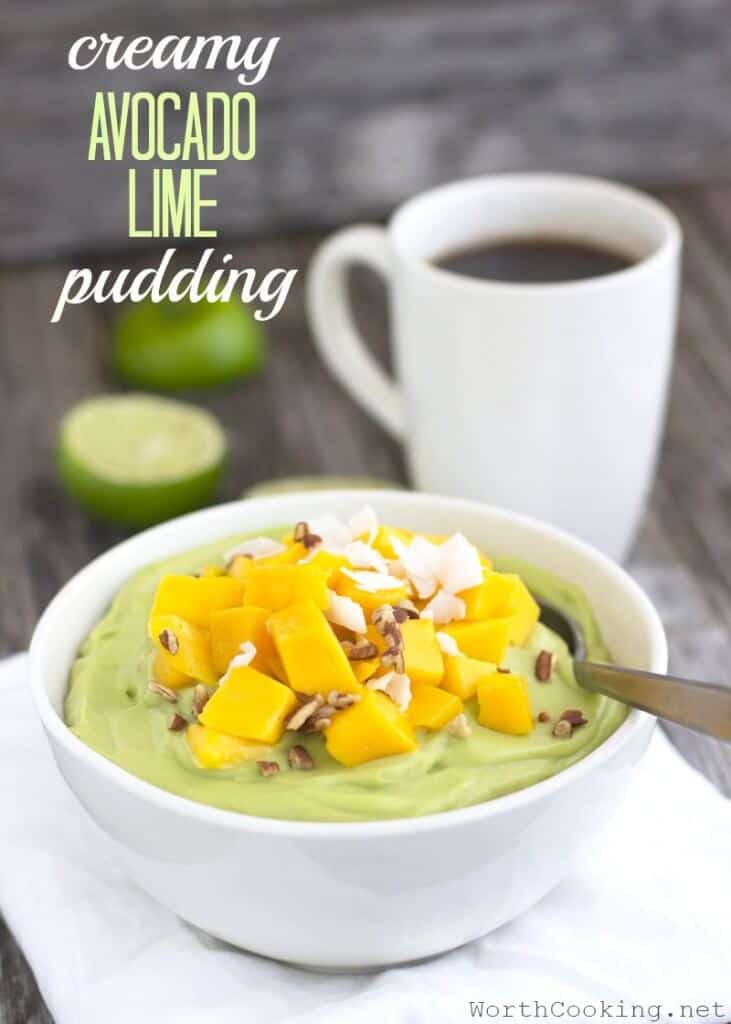 Creamy Avocado Lime Pudding Paleo & Vegan Whole New Mom