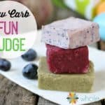 This Fun Vegan Fudge is great to make with your kids. A low carb fudge full of healthy ingredients and Lovely Natural Colors - no Chemical ICK!