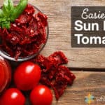 I love Sun-dried Tomatoes but they are sooo expensive! Here's how to make Easy Homemade Sun-Dried Tomatoes!
