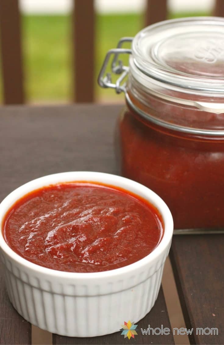 Easy Homemade Ketchup Recipe - No Sugar Added | Whole New Mom