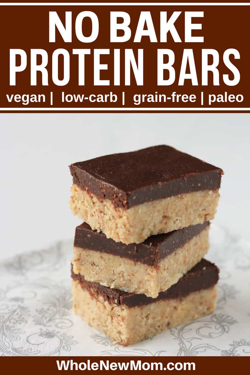 Homemade Protein Bars Protein Bar Recipe Whole New Mom